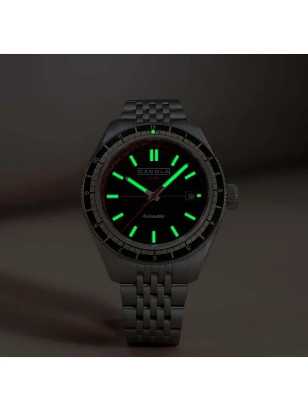 NWT Cadola Ahrens Automatic Black Dial Men's Watch